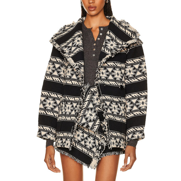 Isabel Marant �toile 'Josiali' Black Jacket Size 36 - NWT